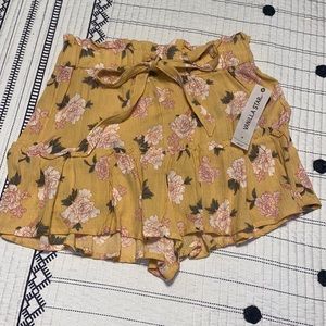 NEW yellow shorts